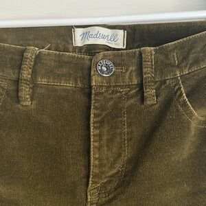 Madewell corduroy jeans
